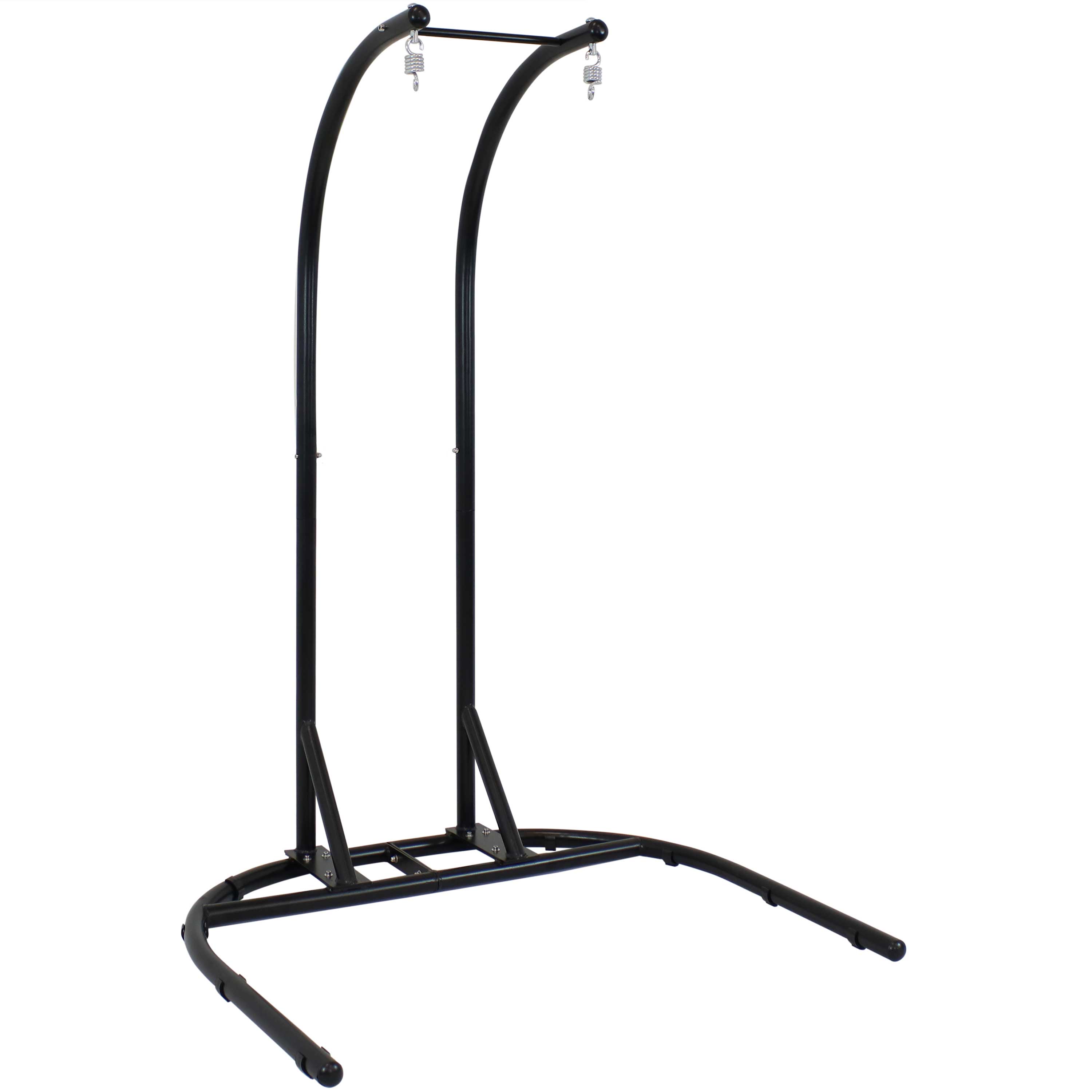 Sunnydaze Deluxe Steel U-Shape Hanging Chair Stand - 76-Inch