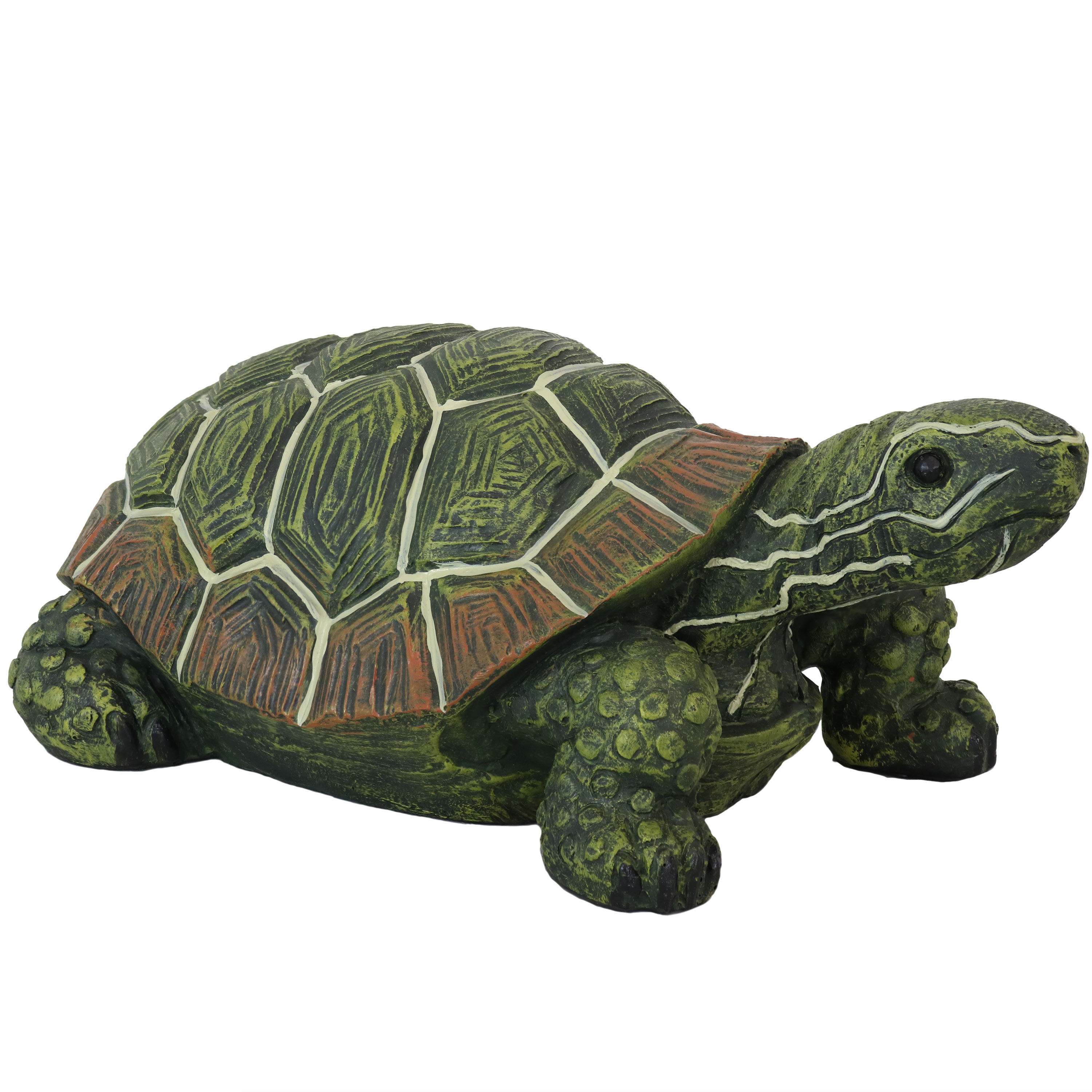 Sunnydaze Terrance the Tortoise Indoor-Outdoor Lawn and Garden Statue - 9-Inch