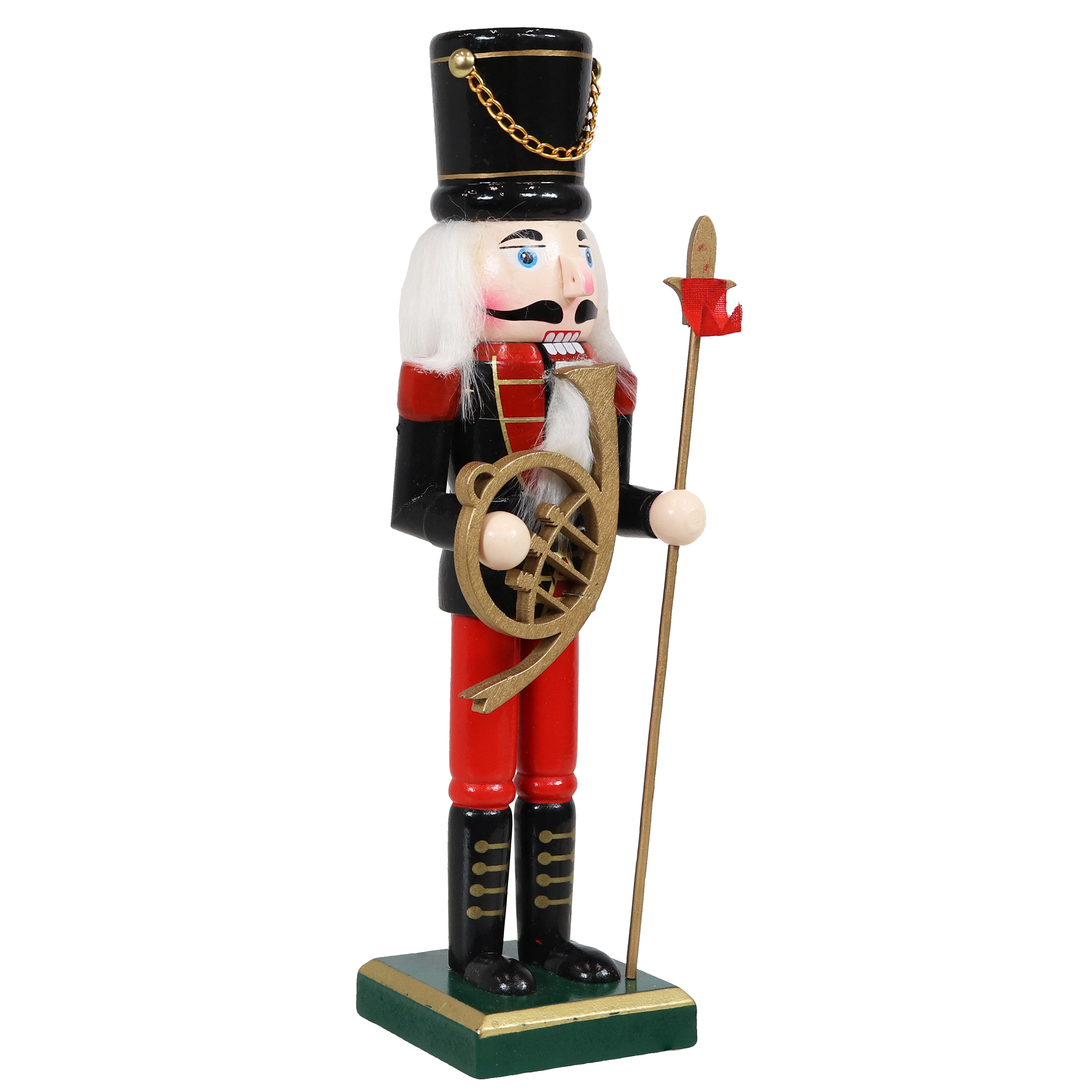 Sunnydaze Oscar the Powerful Indoor Christmas Nutcracker Statue - 10.25-Inch