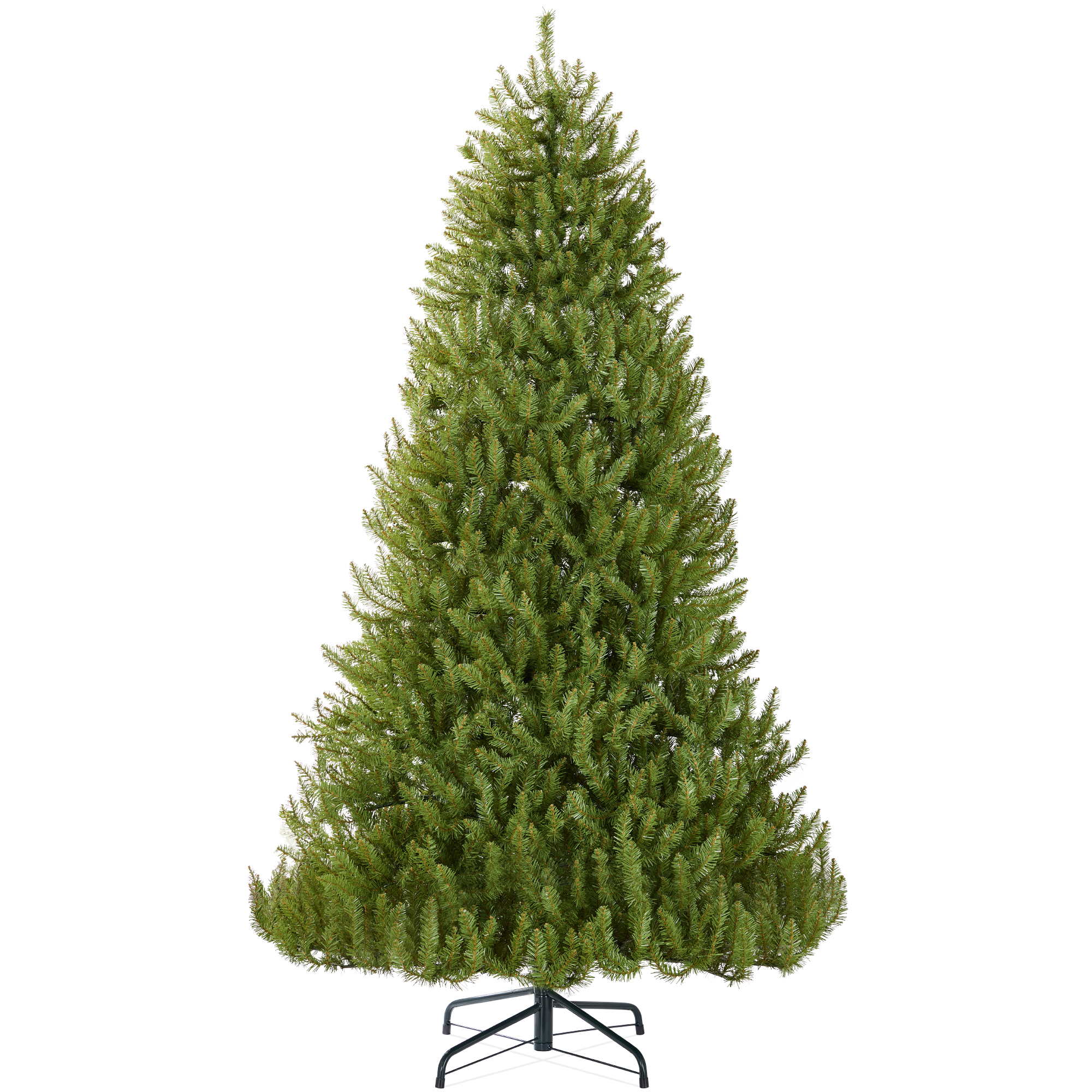 9ft Premium Hinged Nordic Fir Christmas Tree Holiday Decoration w/ Foldable Metal Baseâ?? - Best Choice Products Online