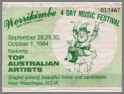 Werrikimbi Music Festival, Wauchope. NSW