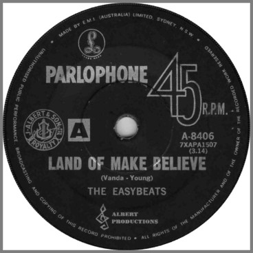 Land Of Make Believe B/W Good Times by The Easybeats