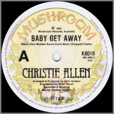 Baby Get Away by Christie Allen