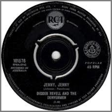 Jenny, Jenny B/W I Love The Way You Love Me by The Denvermen