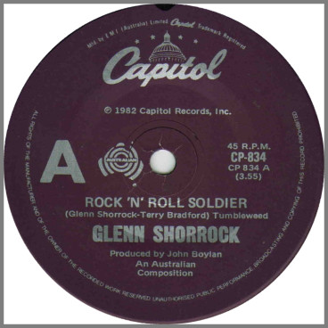 Rock 'N Roll Soldier by Glenn Shorrock