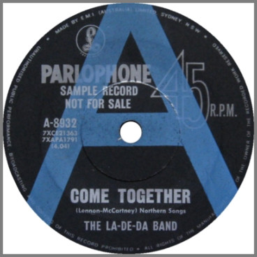 Come Together B/W Here Is Love by The La De Das