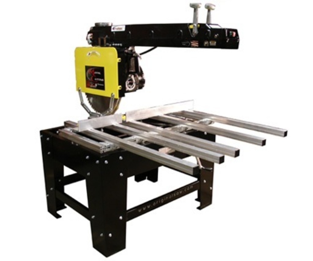 Original Super Duty 357922L Metal Cutting Radial Arm Saw Hermance