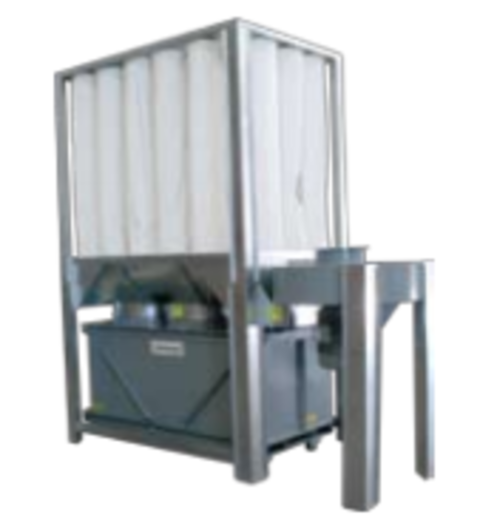 Nederman S1000 10HP Bag Filter Dust Collector Hermance