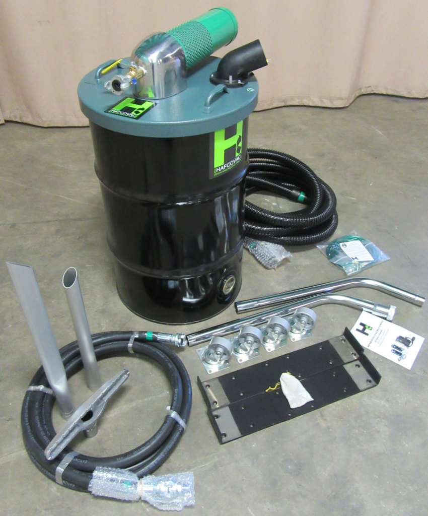 55 Gallon Anti-Static Explosion-Proof Pneumatic Vacuum 48CFM ATEX