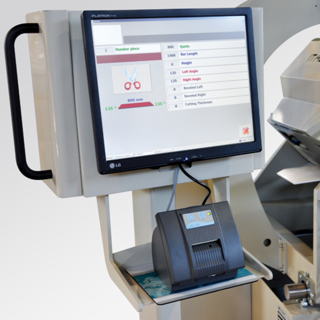 Italmac ITM 600C 3 Axis Controlled Double Miter Saw | Hermance