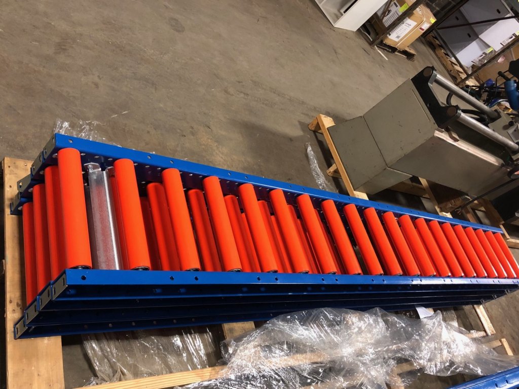 Gravity Roller Conveyor Assembly Hermance