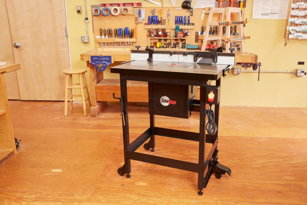 Sawstop benchtop router table online