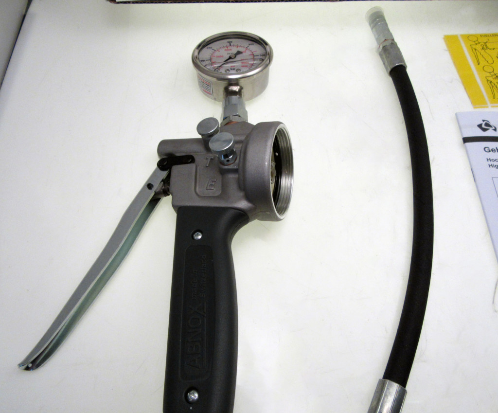 Wanner high pressure grease gun with kit Hermance