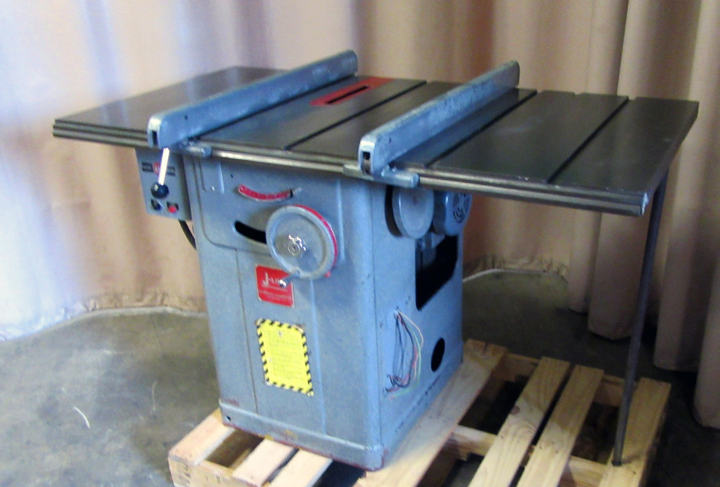 Used Broadhead Garrett Jline Table Saw