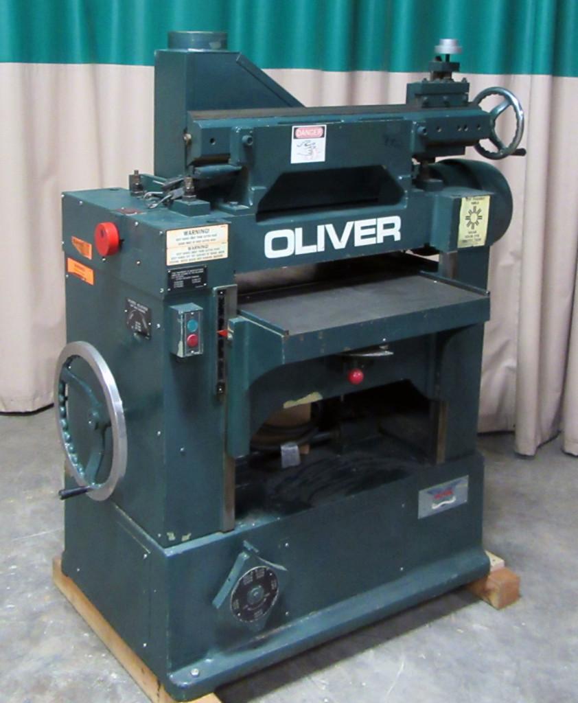 Used Oliver Model 299T 24" Planer With ITCH Spiral Head