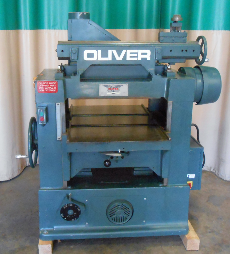 Used Oliver 24" Planer With ITCH spiral head