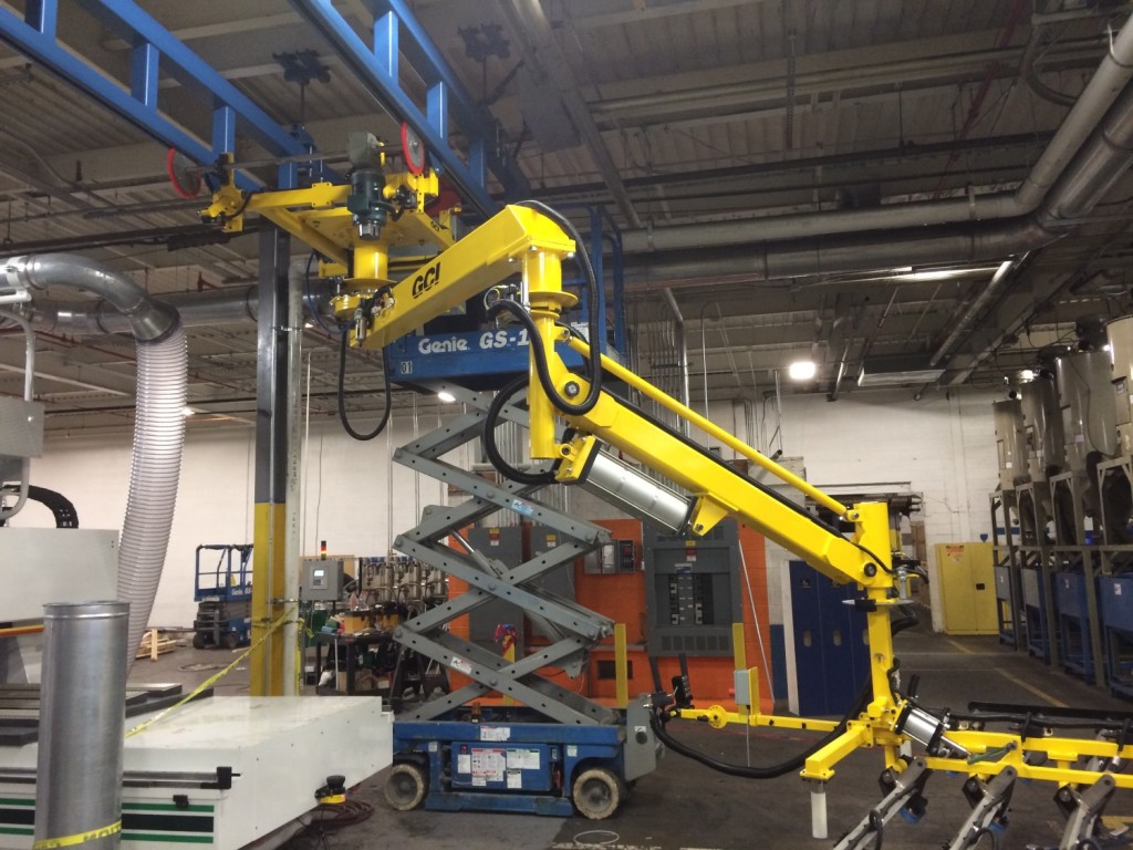 Used Overhead Material Handling Lift System
