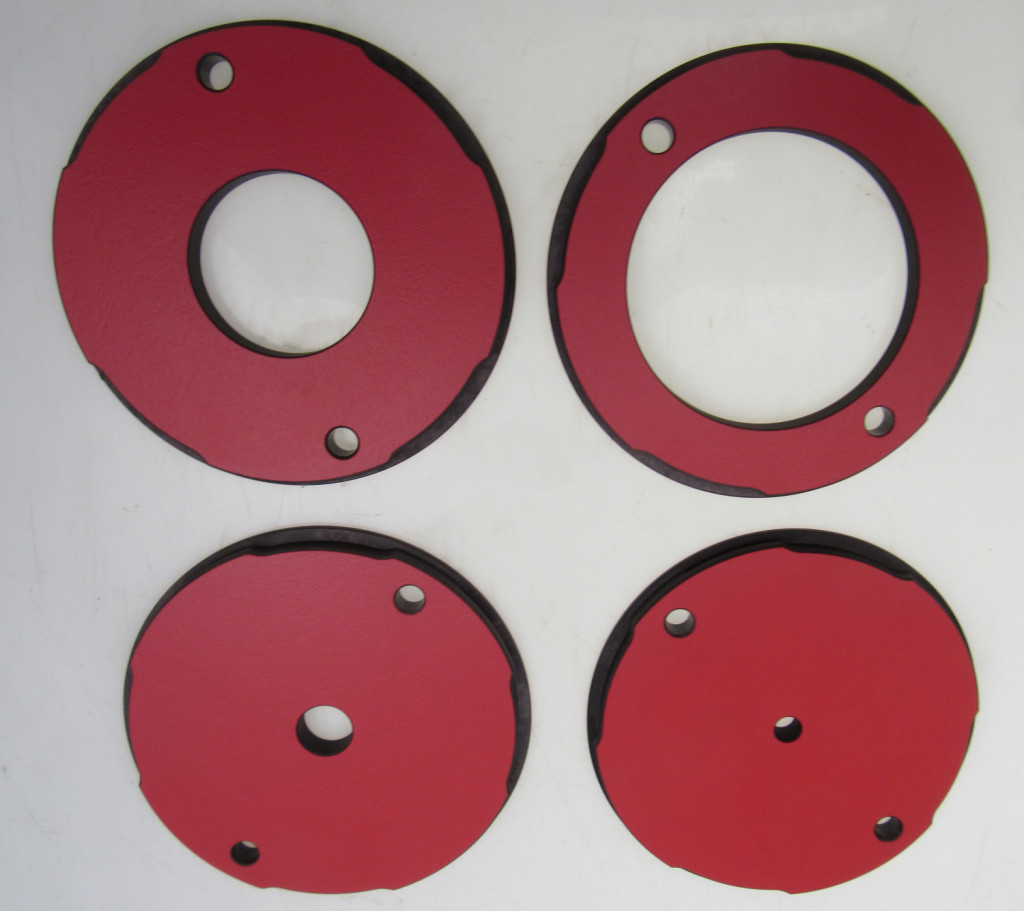 4-Piece Phenolic Insert Ring Set for Router Lift (RT-PIR)