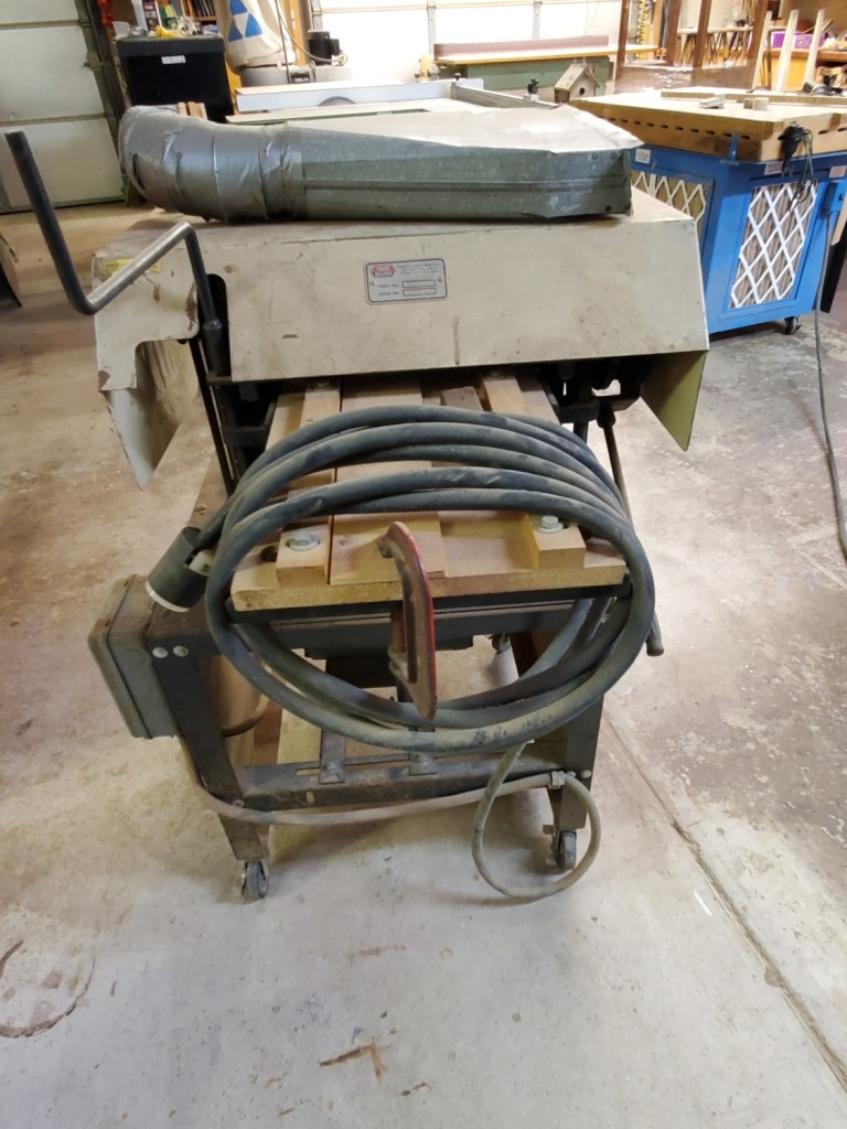 Used Foley Belsaw model 912 12" wide planer/moulder Hermance