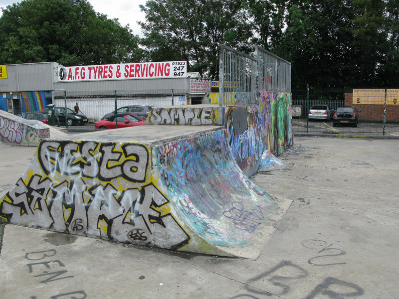 Derby Road, Watford Skatepark London Skateparks Guide to skateparks