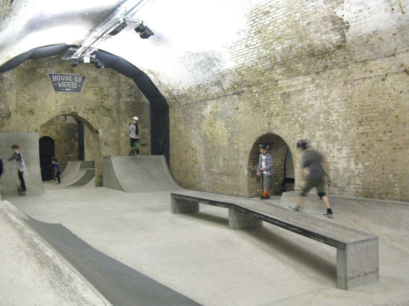 House of Vans Skatepark London Skateparks Guide to skateparks