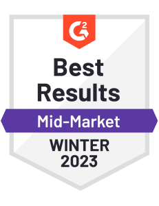 Hevo is a Best Results Mid-Market ETL Tools on G2