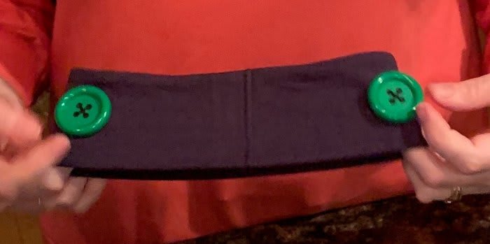Holding headband