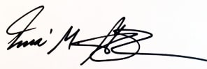 Tina Griffin signature