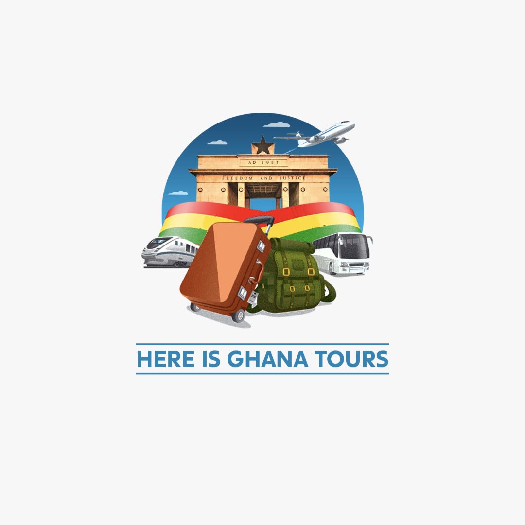 Here is Ghana Tours logo