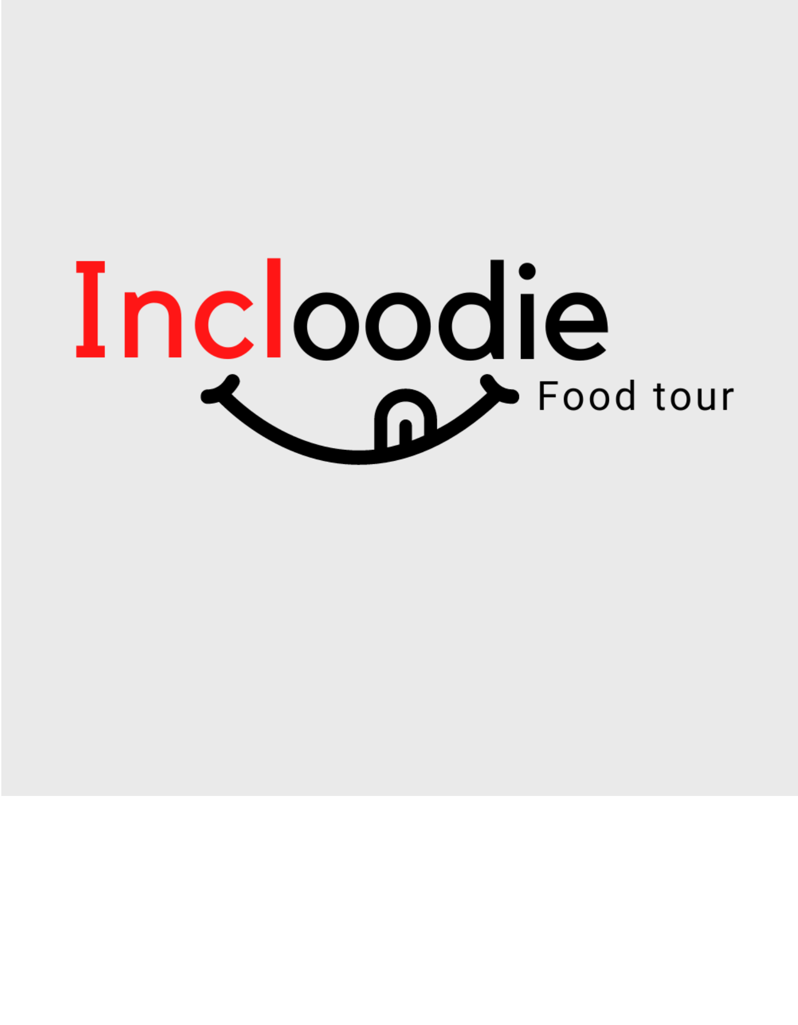 Incloodie Food Tour logo