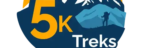 FIVE K. TREKS logo
