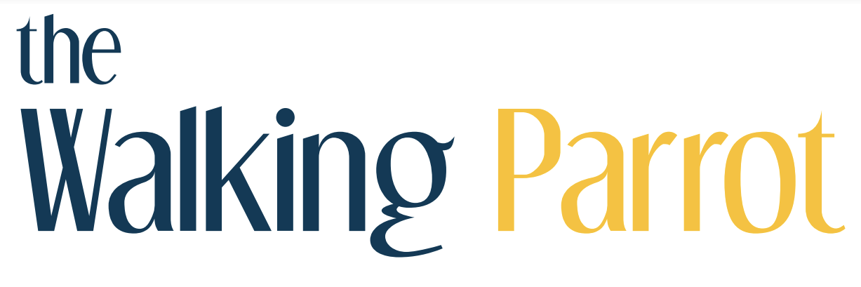 The Walking Parrot banner