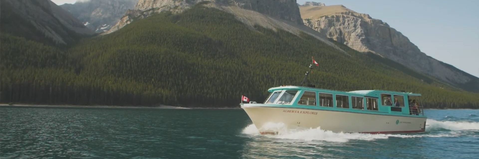 Lake Minnewanka Cruise banner