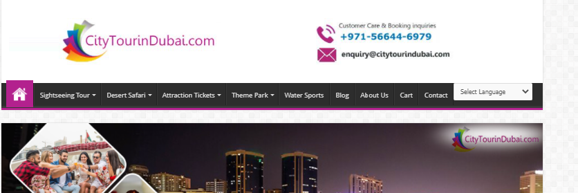 City Tour In Dubai banner