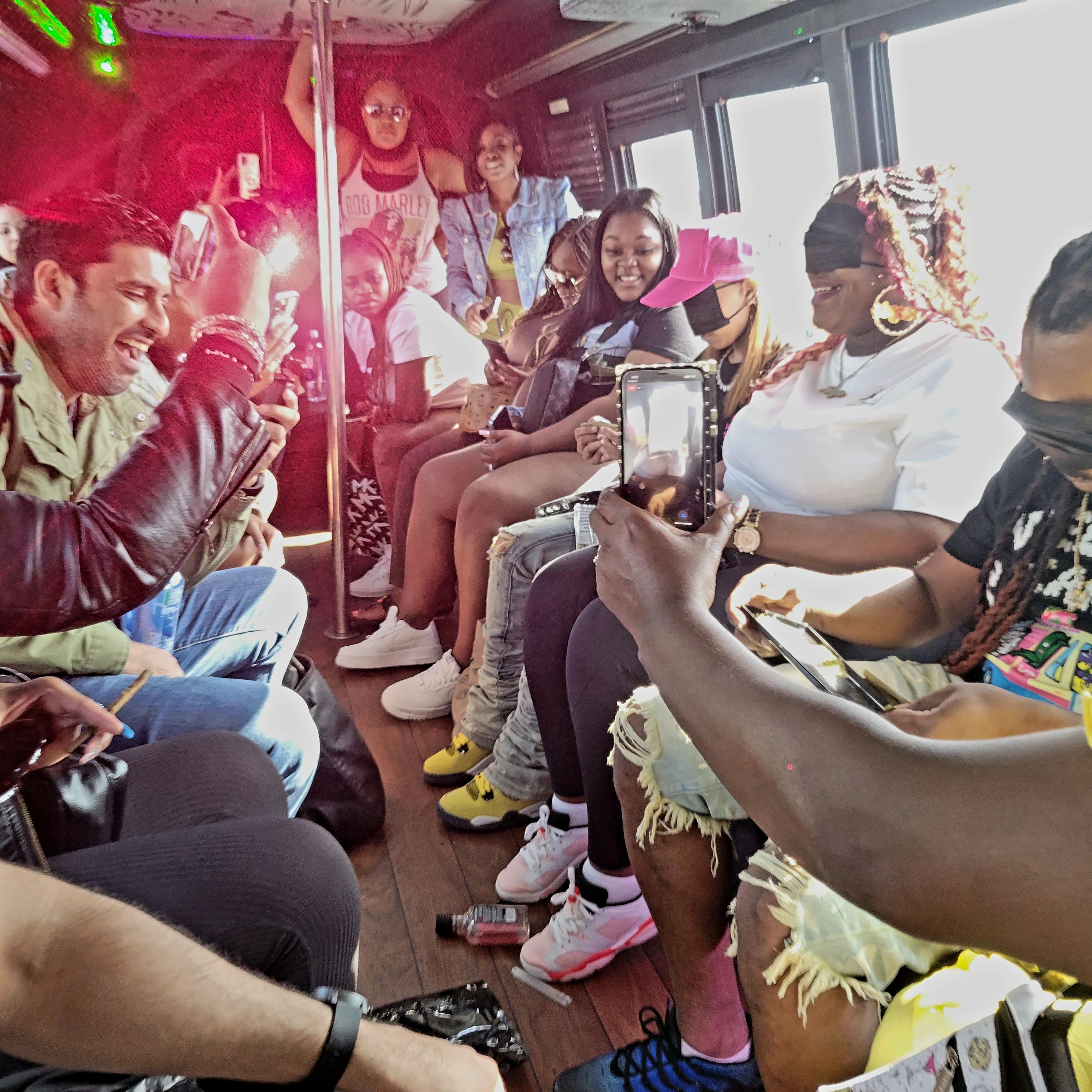 "Friday" Houses,  Boyz N the Hood Limo Party Bus Tour (10+)