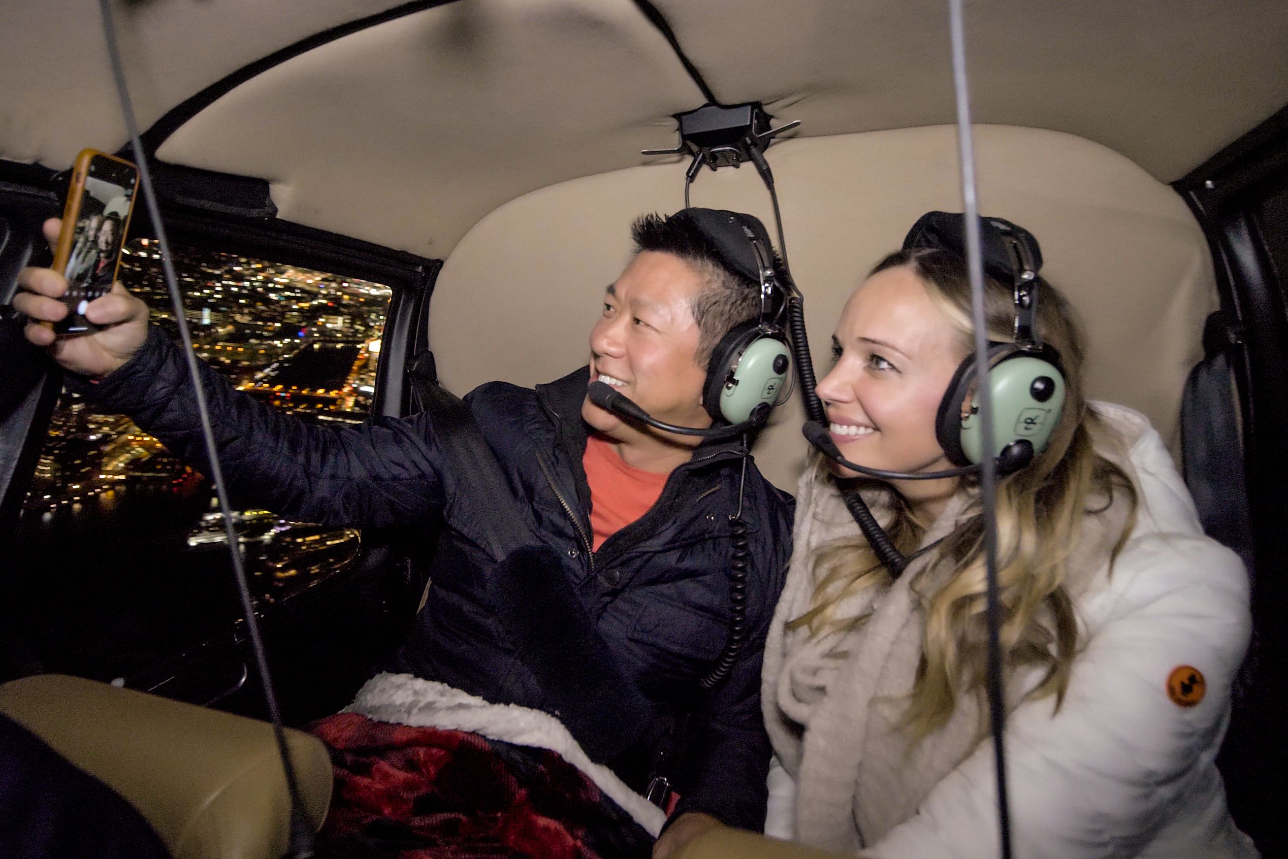 Helicopter Tour Boston's Night Tour