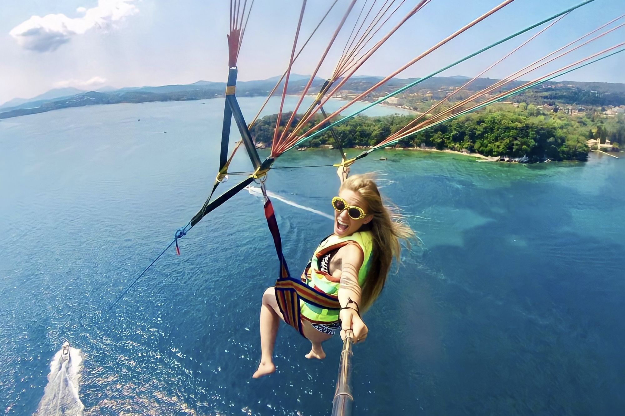 Corfu Parasailing - Fly High in the Sky