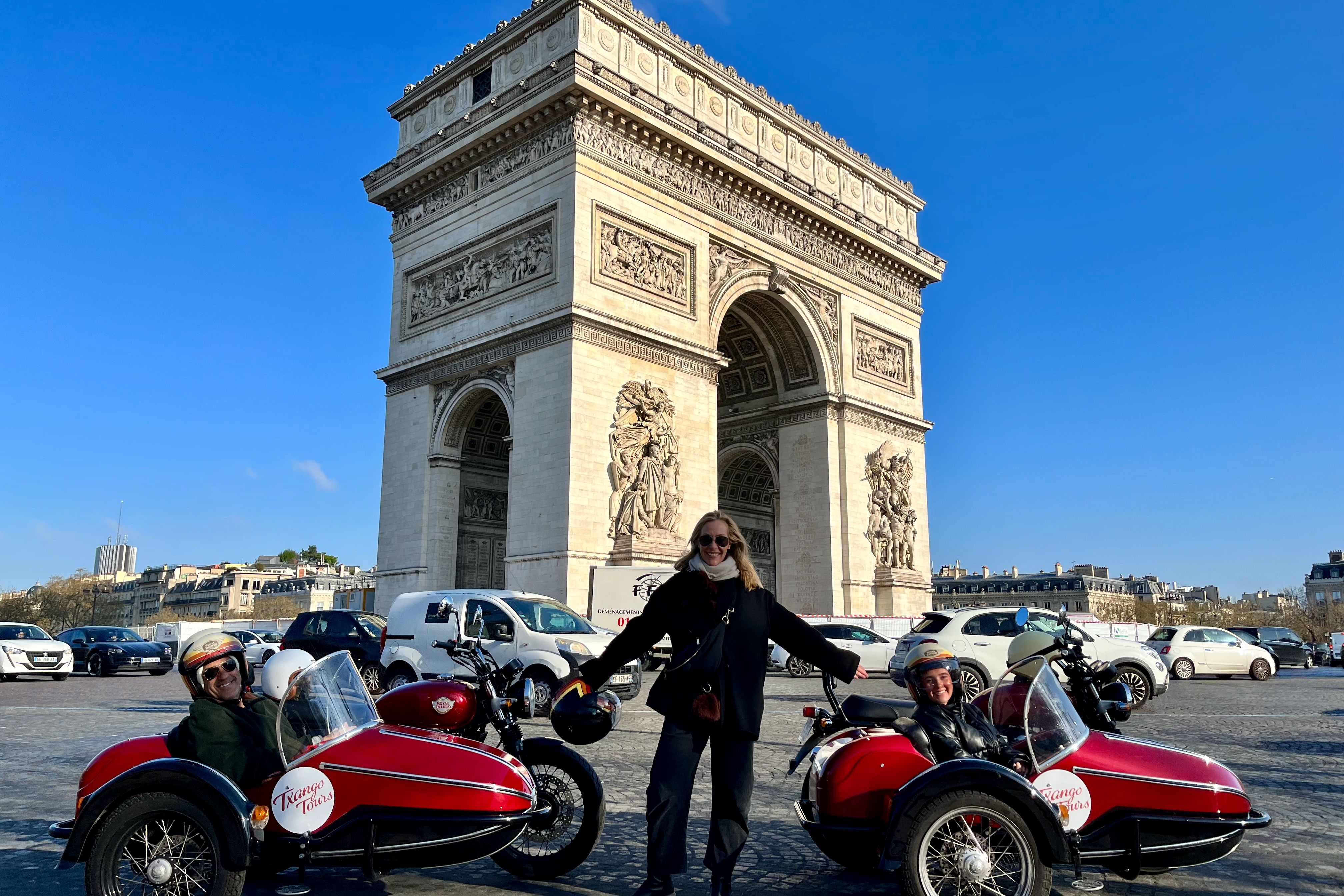 Paris Monuments - Private Sidecar Motorcycle Tour