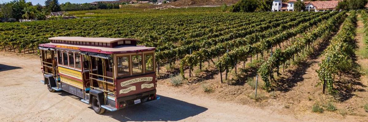 Fredericksburg Cable Car Wine Tours banner