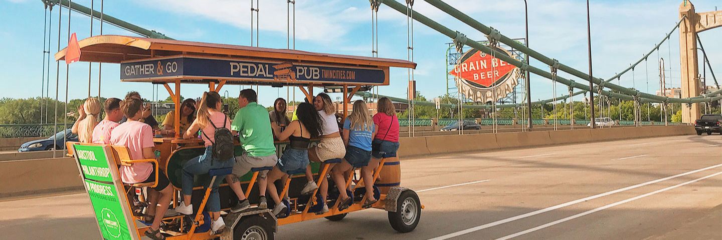 Pedal Pub Twin Cities banner