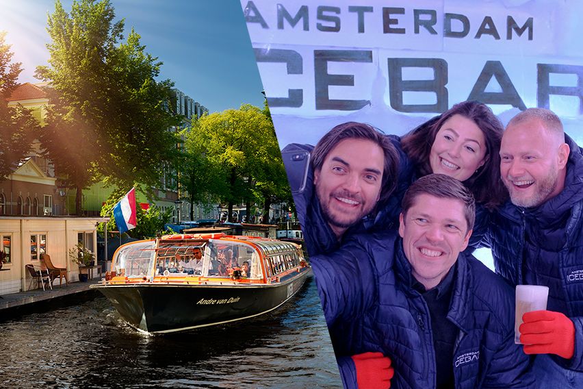 Amsterdam Icebar + Canal Cruise