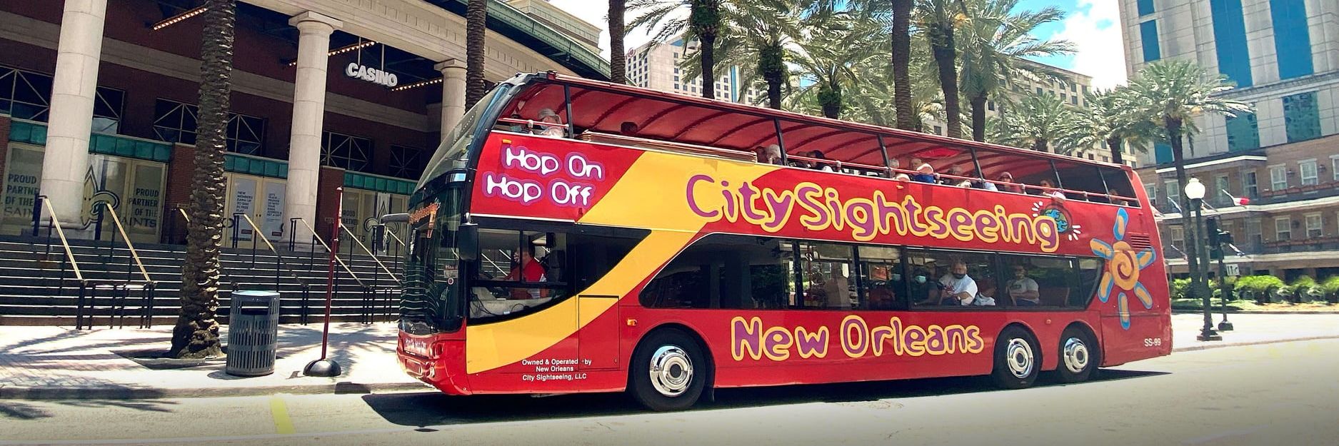 City Sightseeing New Orleans banner