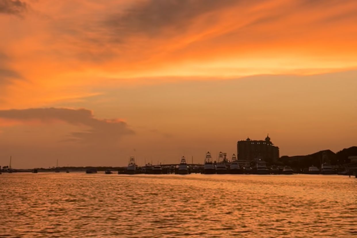 Private Destin Sunset and Dolphin Cruise