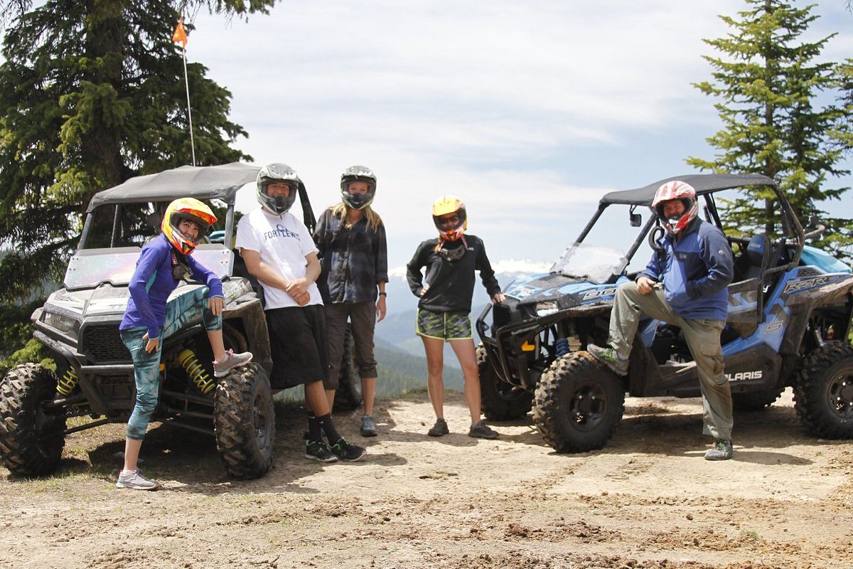 4-Hour Guided RZR/UTV/ATV Tour - Scotch Creek & Bolam Pass
