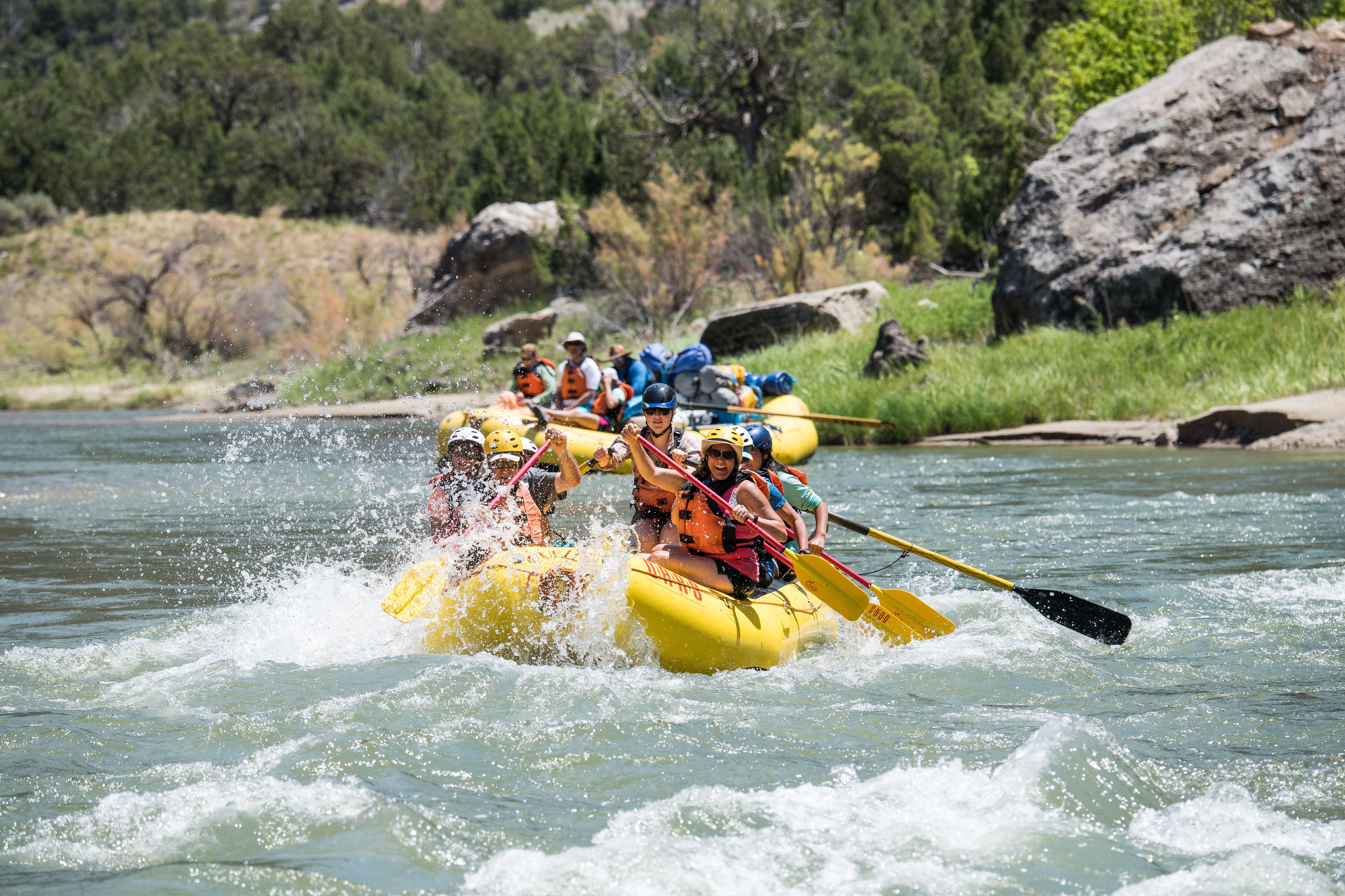 Green River Rafting through the Gates of Lodore (Vernal, UT)