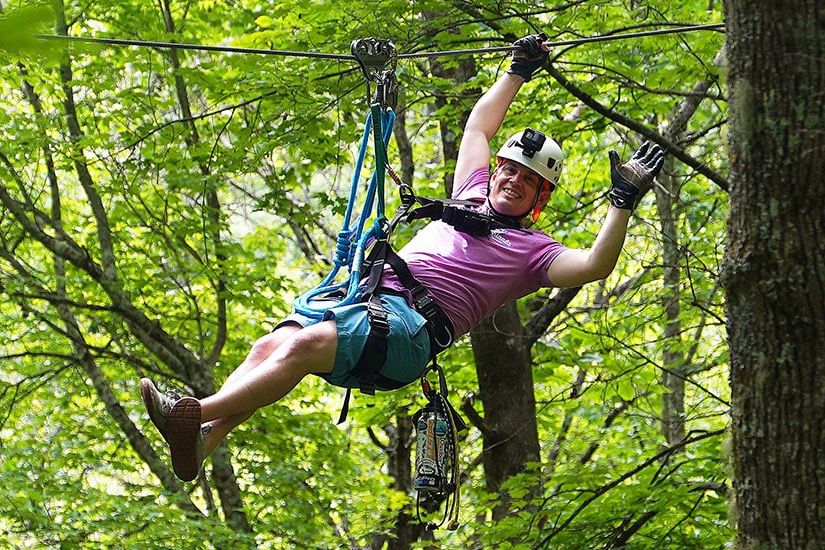 8-Line Mountaintop Zipline Tour