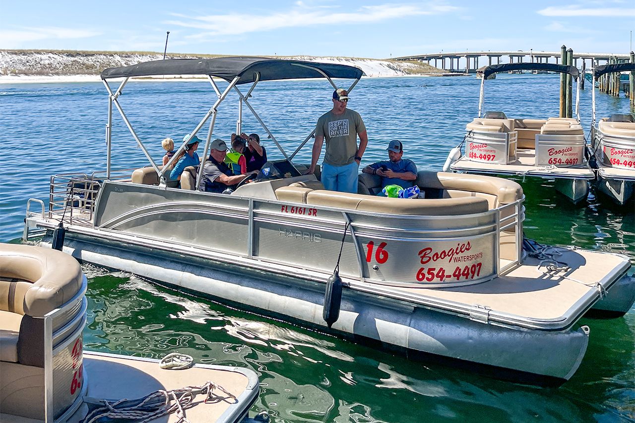 Destin Pontoon Boat Rental