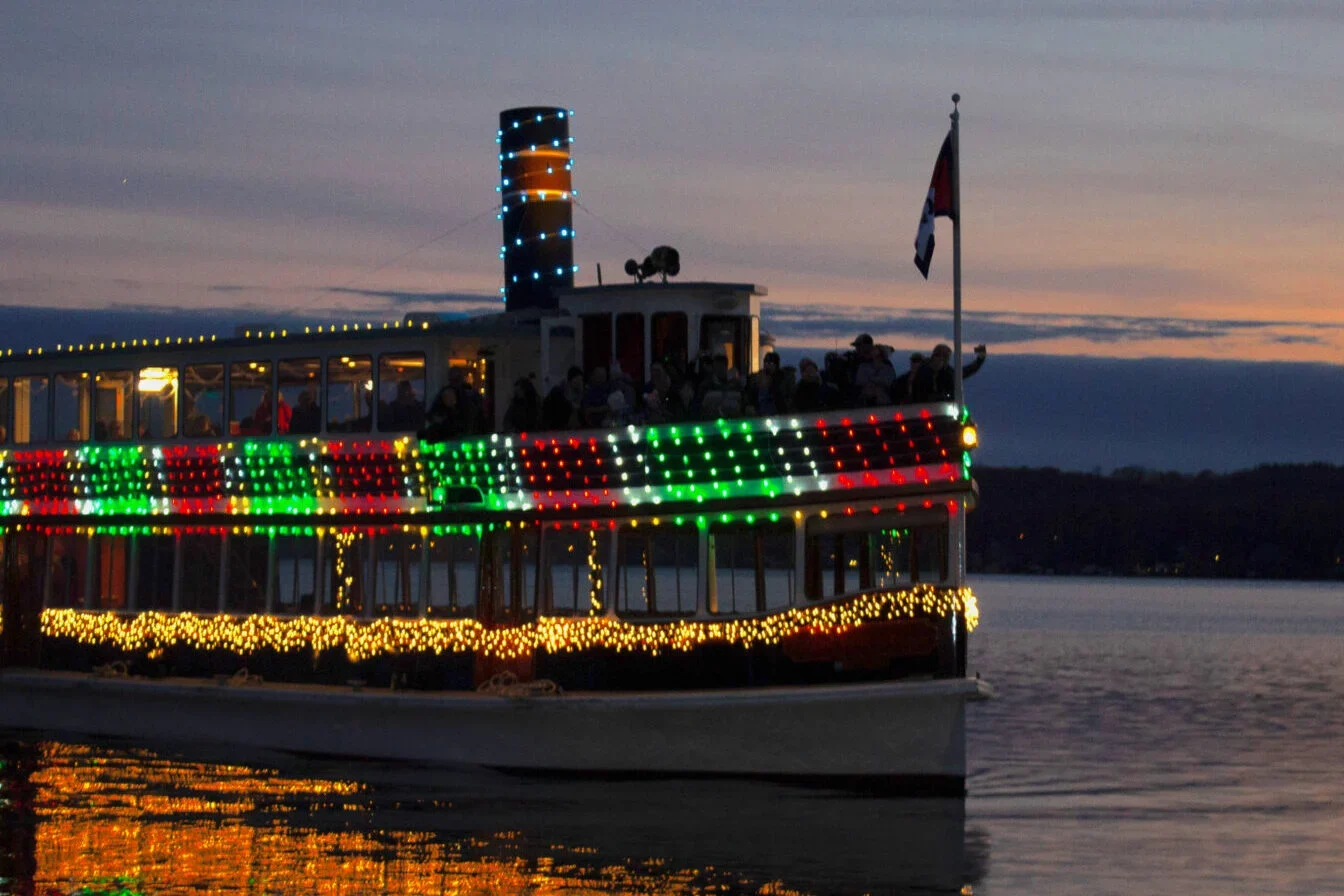 Lake Geneva Santa Cruise