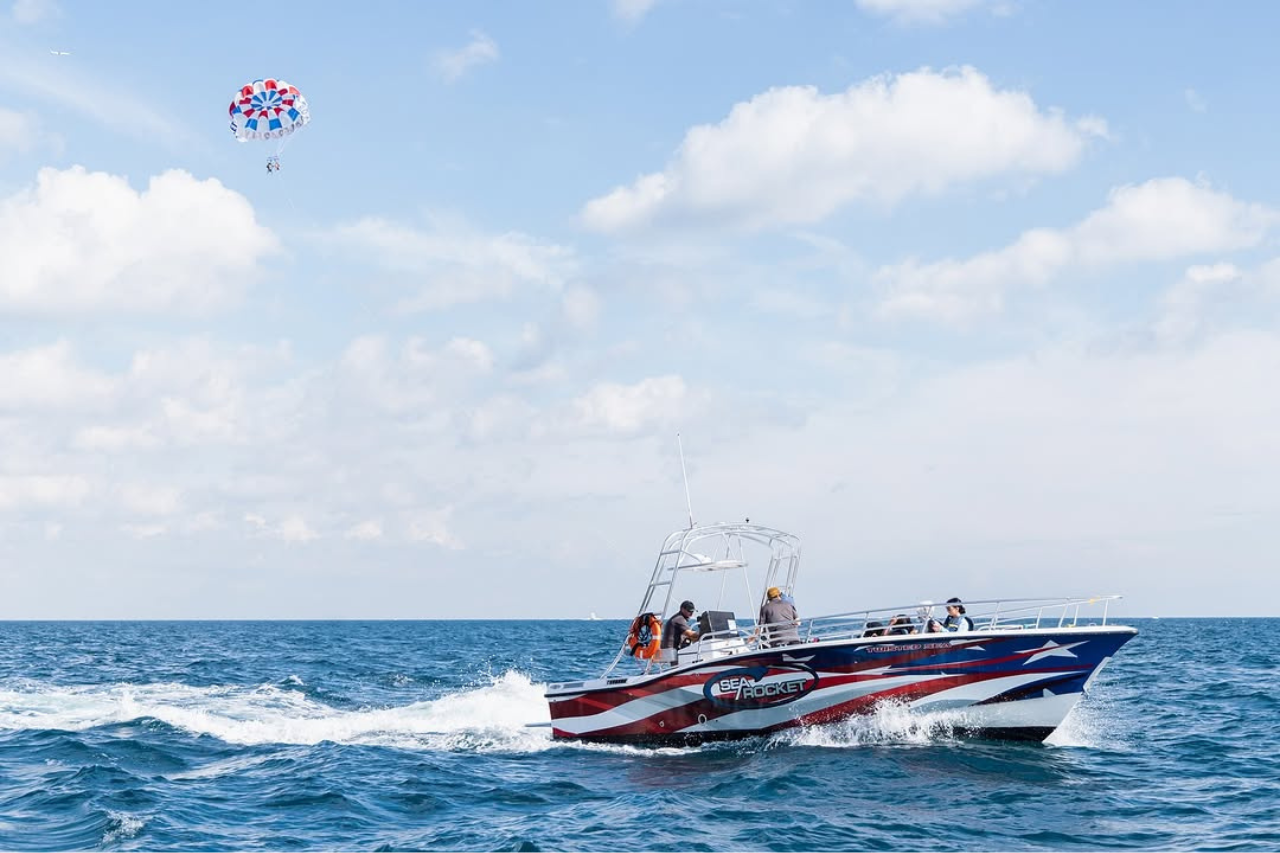 Fort Lauderdale Ocean Parasailing & Sightseeing Adventure