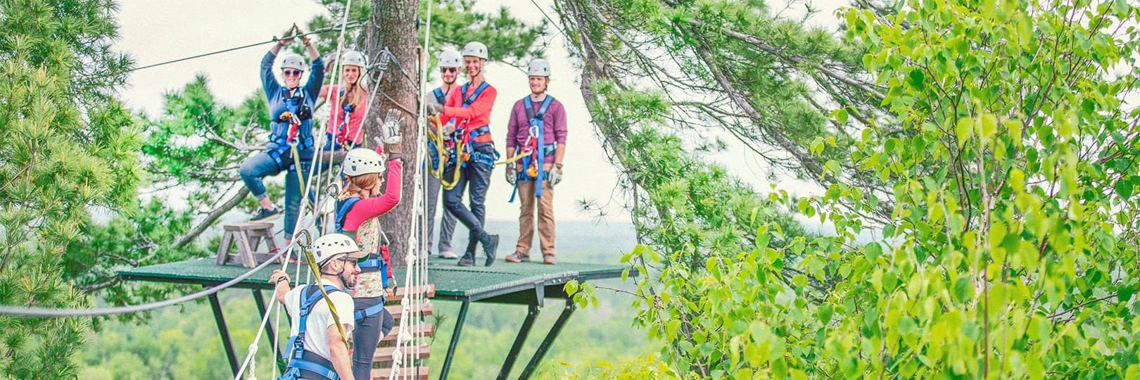 Brainerd Zip Line Tour banner
